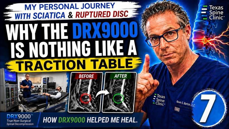 Video: the difference between traction and true spinal decompression.