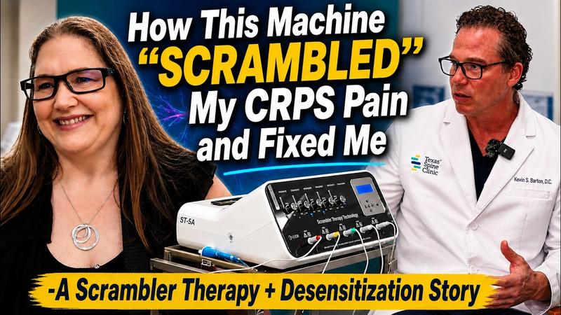 Video: a CRPS patient on scrambler therapy after other treatments failed.
