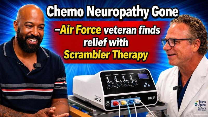 Video: Chemo Induced Peripheral Neuropathy and The Treatment You Have Never Heard Of — Braderick's story.