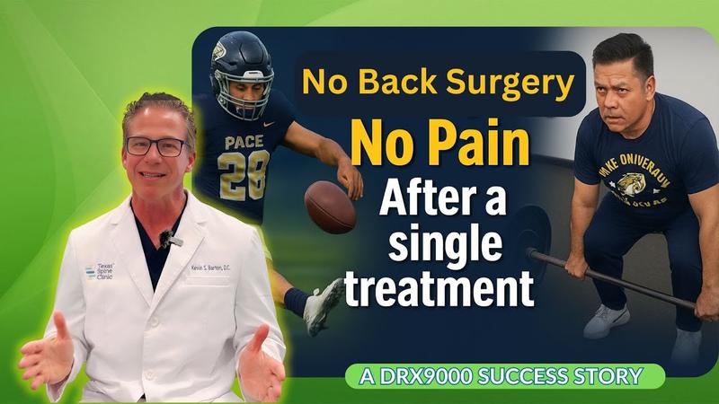 Video thumbnail: How he avoided back surgery after nine months of pain.