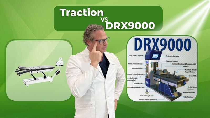 Video: Dr. Barton comparing traditional traction with DRX9000 decompression.