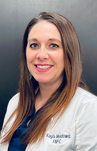 Kayla Meadows, Nurse Practitioner at Texas Spine Clinic
